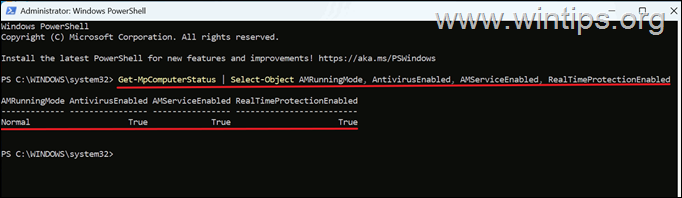 Microsoft Defender Antivirus Is Turned Off Even Though It Is Running
