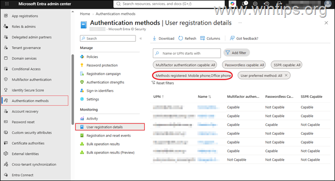 Check Which Users May Be Enabled for SMS or Voice
