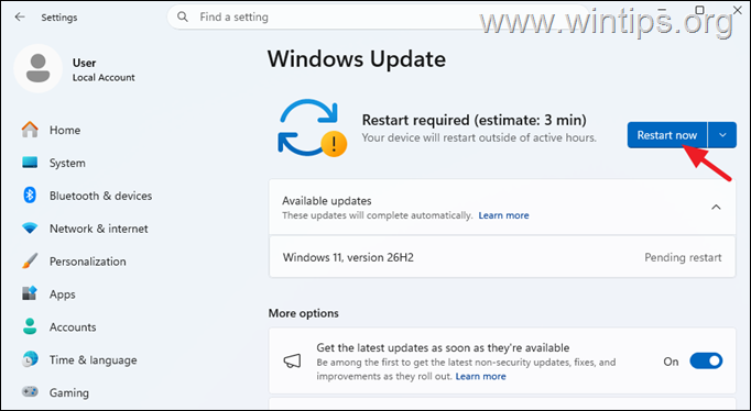 How to Install Windows 11 26H2