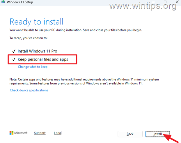 How to perform an in-place upgrade to Windows 11 26H2 