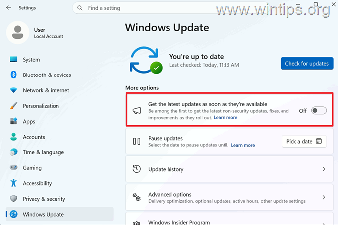 Get the latest updates as soon as they're available